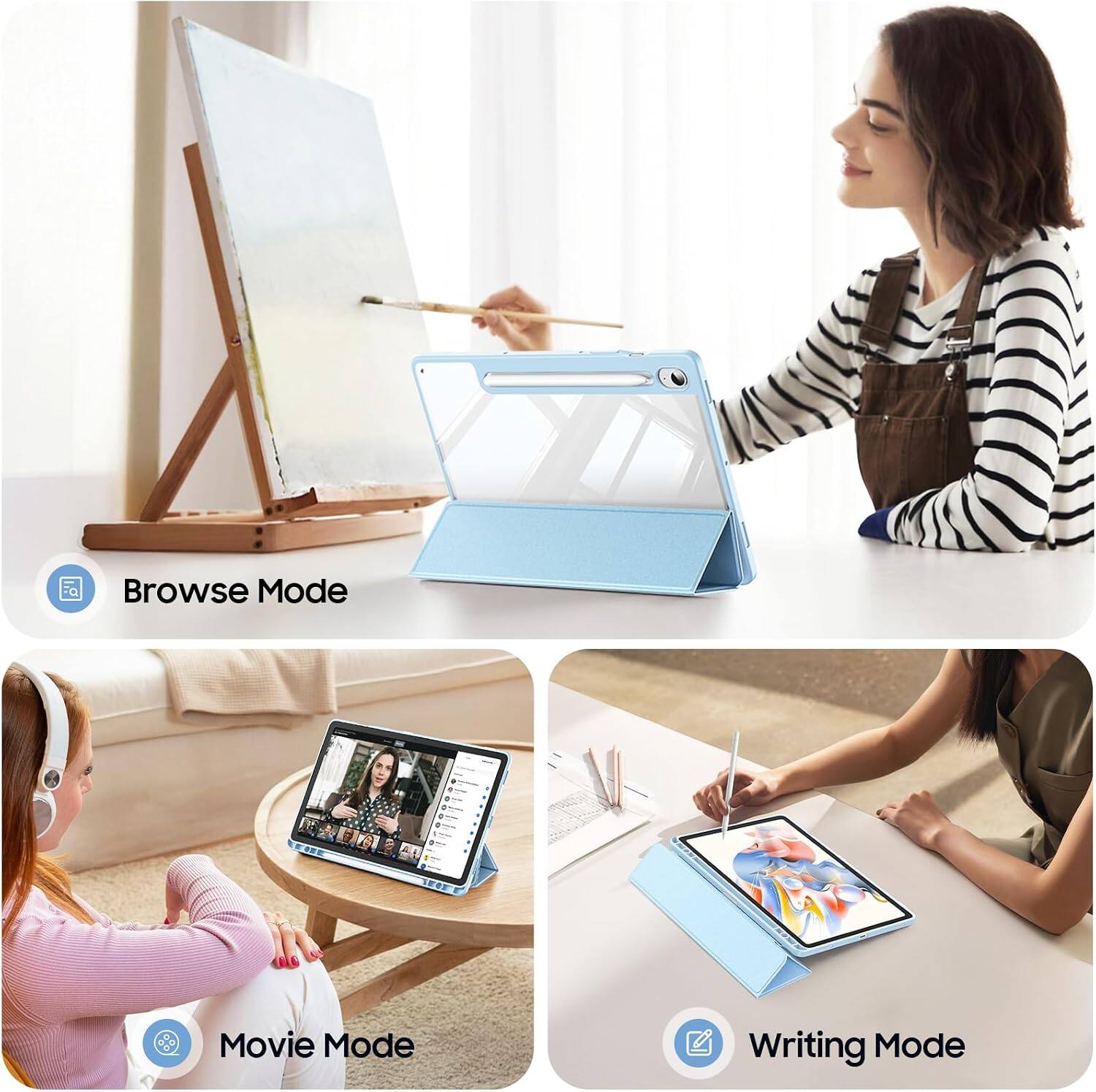 Browse Mode  
Movie Mode  
Writing Mode