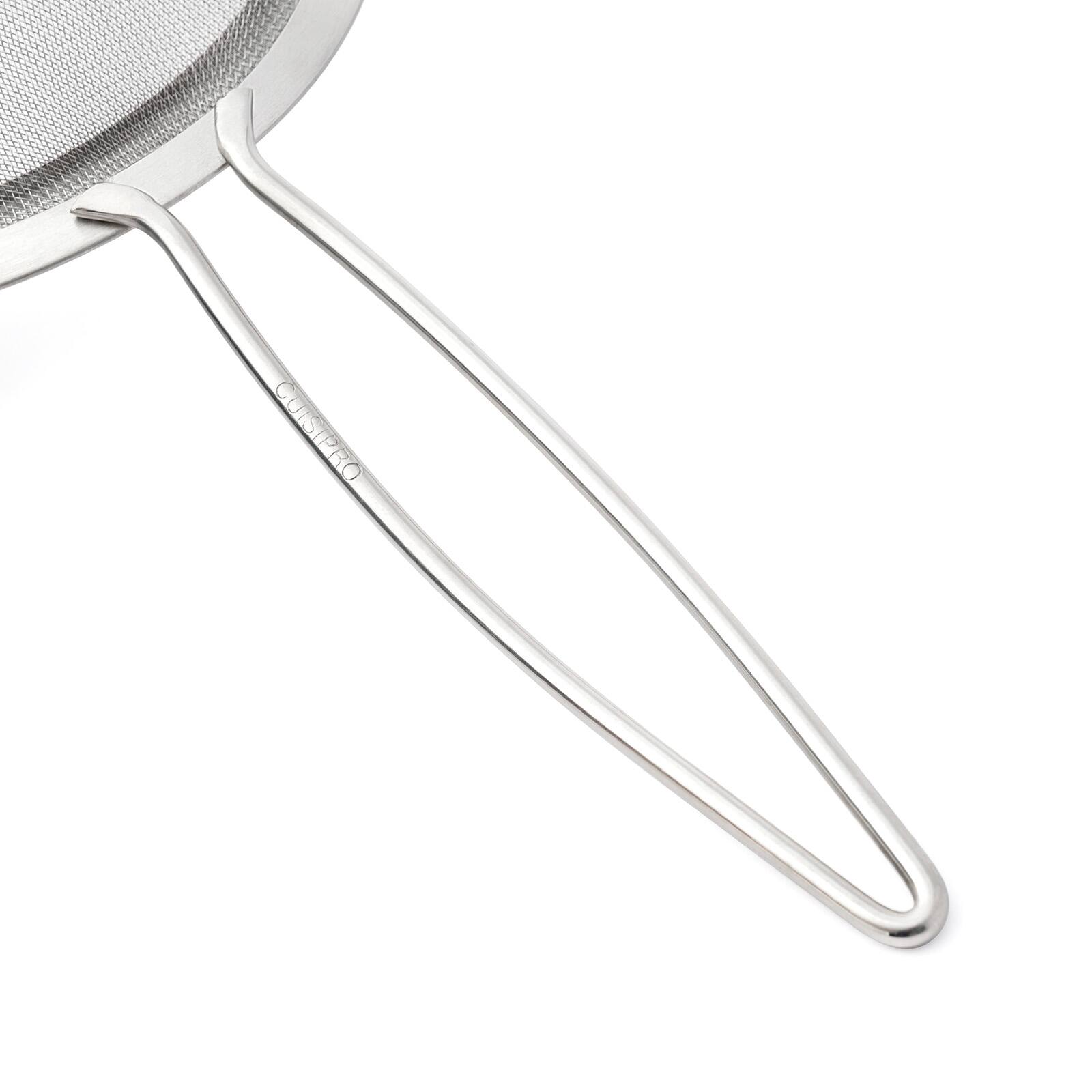 Alt View 3. Cuisipro - 5.75 Inch Standard Mesh Strainer, Stainless Steel - Silver.
