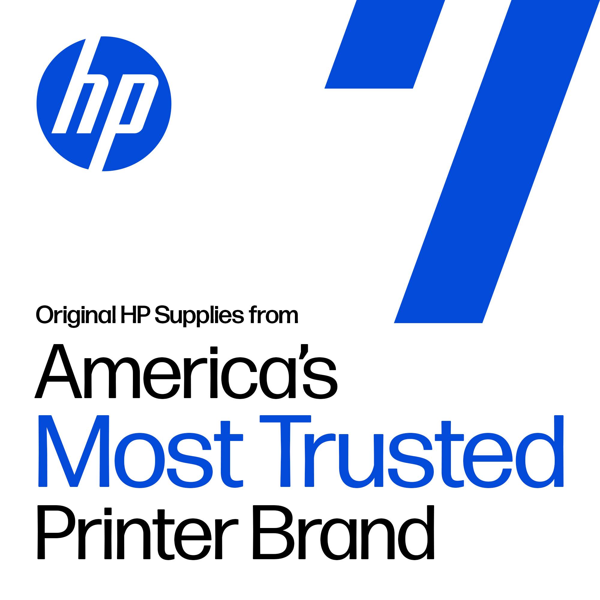 Original HP Supplies from America's Most Trusted Printer Brand