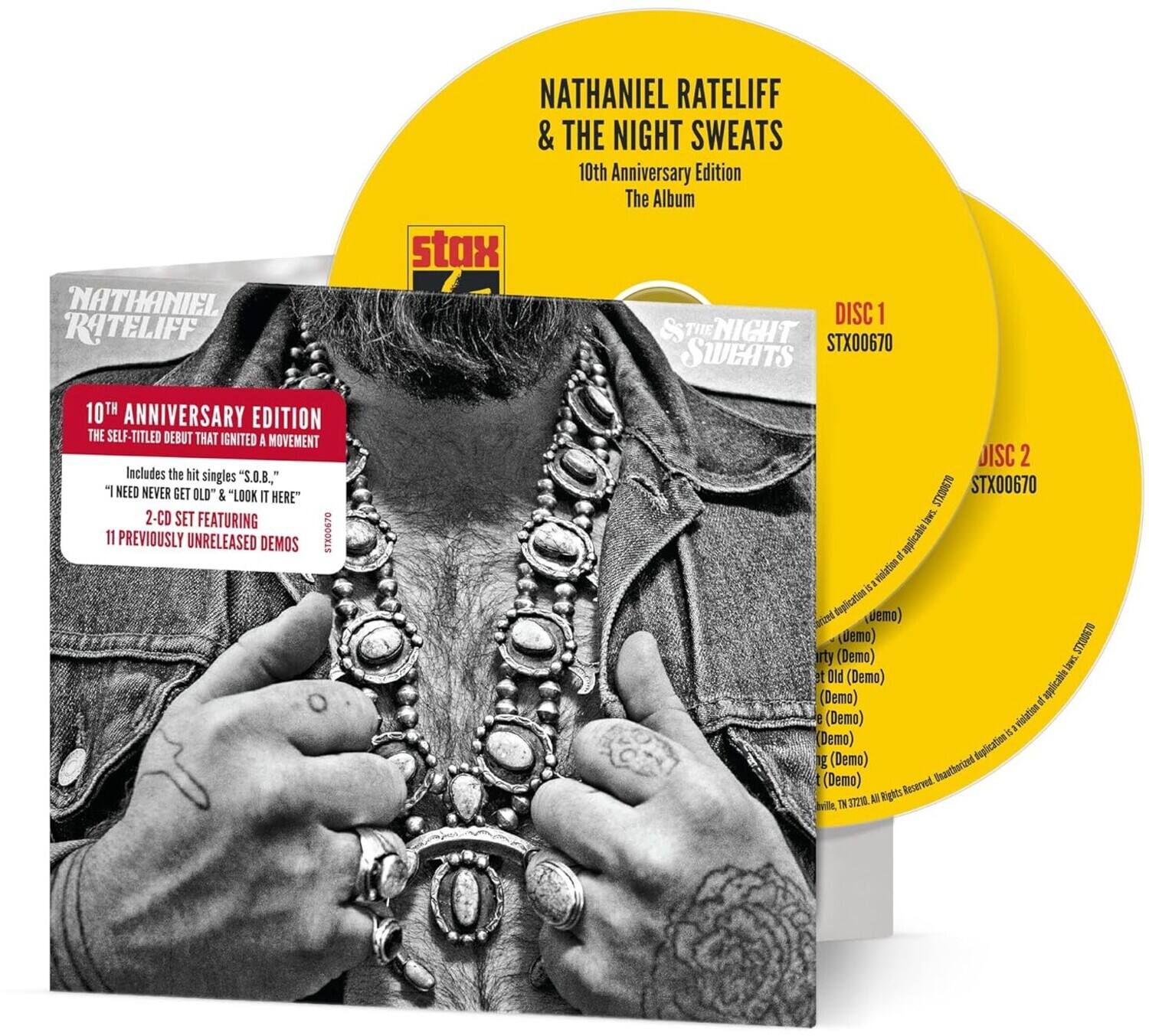 Nathaniel Rateliff - Nathaniel Rateliff & The Night Sweats (10th Anniversary)   - COMPACT DISCS [CD]