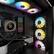 Alt View 20. CORSAIR - iCUE H150i ELITE LCD Display Liquid CPU Cooler 120mm Fans + 360mm Radiator Liquid Cooling System + Custom IPS LCD Screen.