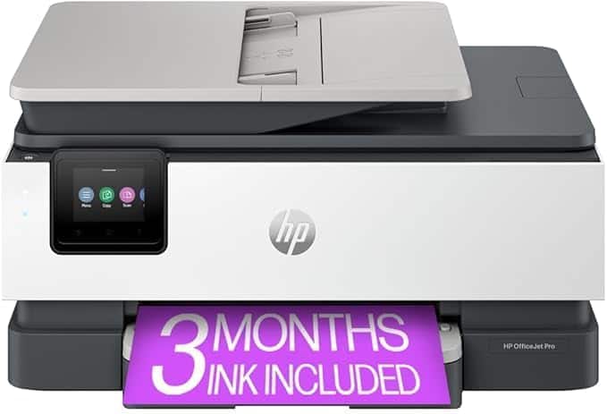 HP OfficeJet Pro  
3 MONTHS INK INCLUDED