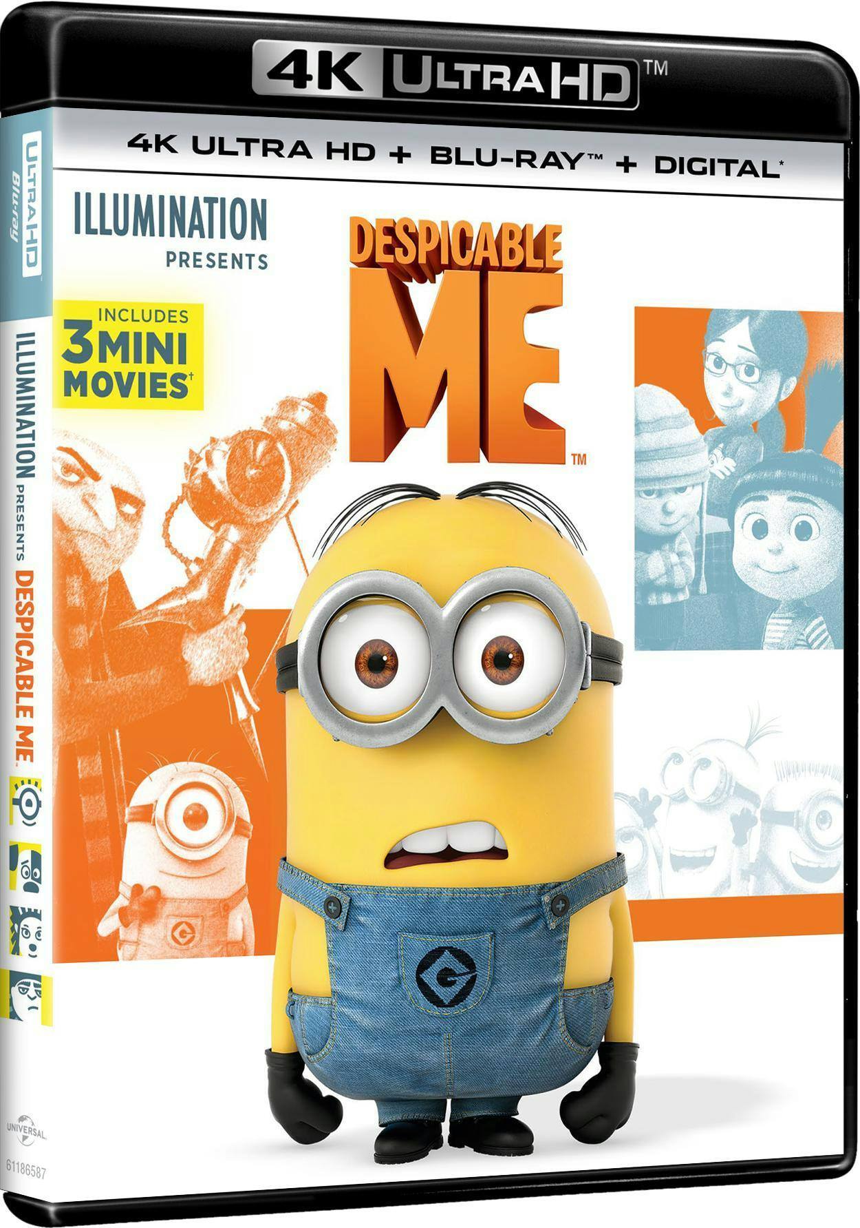 Angle. Despicable Me   - 4K Blu-Ray.