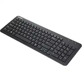 Lenovo - 300 Wireless Keyboard - US English - Wireless Connectivity - RF - 2.40 GHz - 104 Key(s) - English (US) - PC - Black