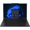 Front. Lenovo - Lenovo ThinkPad X1 Carbon Gen 13 21NS005UUS 14" Touchscreen Copilot+ PC Notebook - WUXGA - 60 Hz - Intel Core Ultra 7 26 - Black Paint.