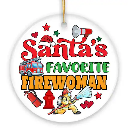 Santa's FAVORITE FIREFWOMAN