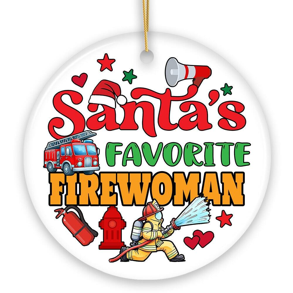 Santa's FAVORITE FIREFWOMAN