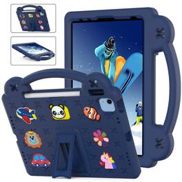 UUCOVER - Kids Case for iPad (A16) 11-inch 2025 /iPad 10th Gen 10.9" 2022,Shockproof EVA Case Handle Adjustable Stand Cover - Navyblue