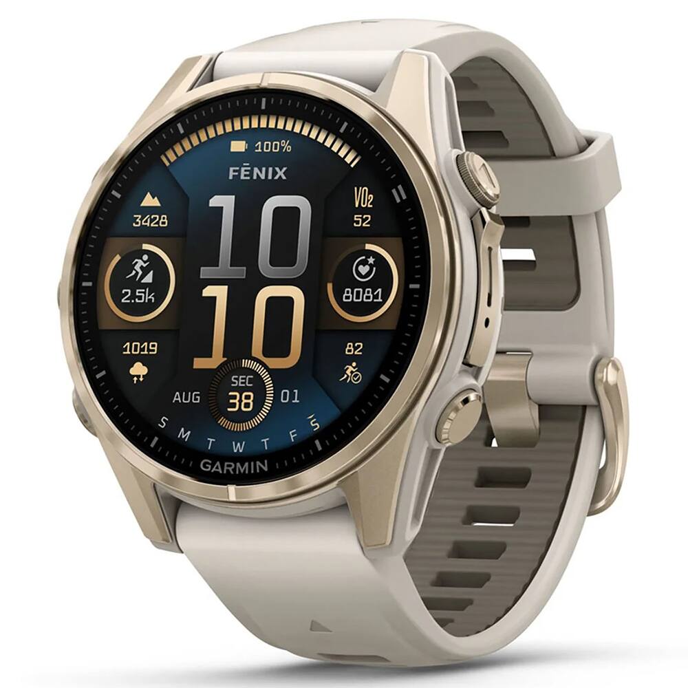 100%  
FÉNIX  
3428  
2.5k  
1019  
AUG  
SEC 38 01  
SMTWTFS  
GARMIN  
VO2 52  
8081  
82