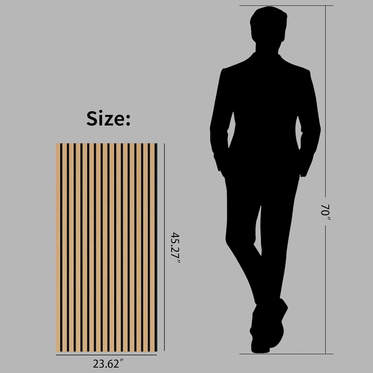 Size:  
45.27" x 70" x 23.62"