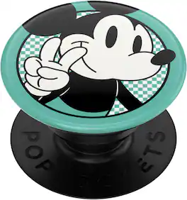 PopSockets - Adhesive PopGrip Universal Grip & Stand for Cell Phones - Disney Peace Out Mickey