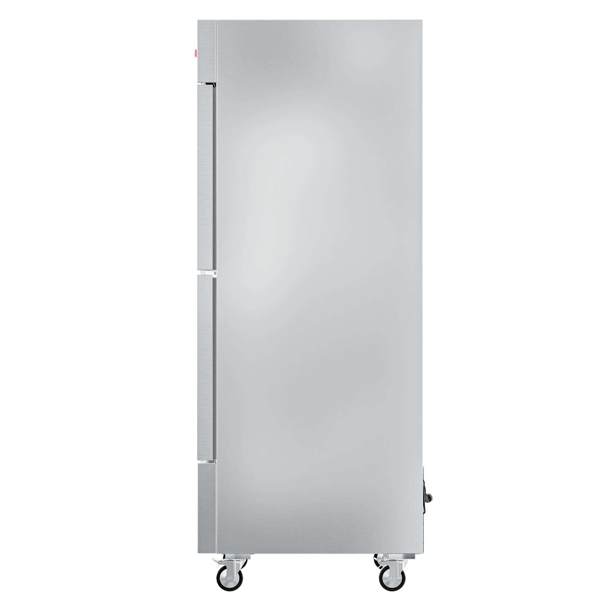 Alt View 5. Koolmore - 29 in. Commercial Stainless Steel Solid Half Door Reach-In Freezer 23 cu. ft. RIF-1D-SSHD - Stainless steel.