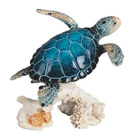 FC Design - 4.75"W Sea Turtle Upwards Figurine Computer Desk Tabletop Decoration - Multi-Color