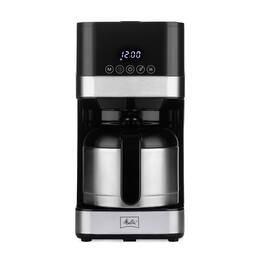 Melitta - Aroma Tocco 8-Cup Drip Coffee Maker with Thermal Carafe and Touch Control Display - Black