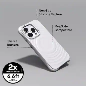 CASETiFY Essentials Ripple Case with MagSafe for Apple iPhone 16 CASETiFY Essentials Ripple Case with MagSafe for Apple iPhone 16