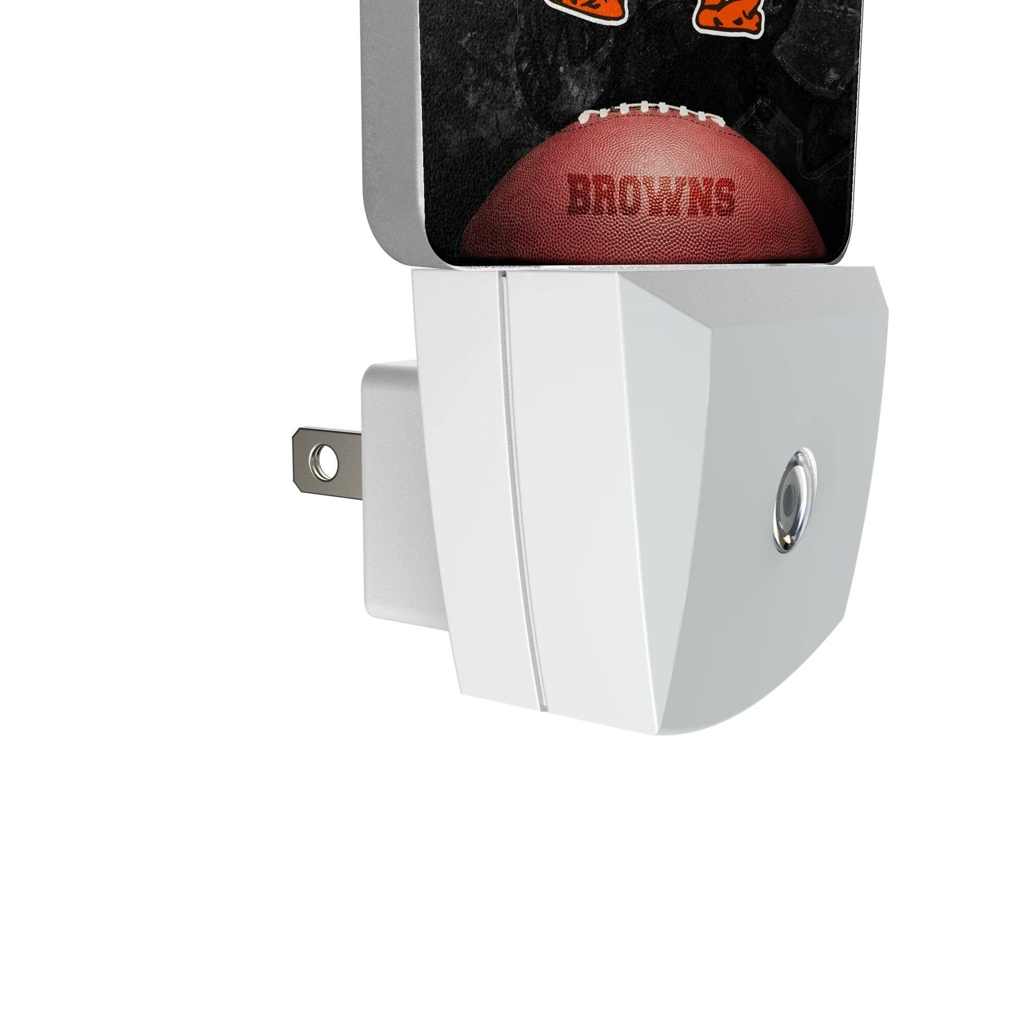 Alt View 2. Keyscaper - Cleveland Browns Legendary Design Nightlight 2-Pack - Multicolor.