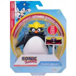 Jakks Pacific - Sonic the Hedgehog - Giant Pecky 4 Inch Articulated Action Figure - Black