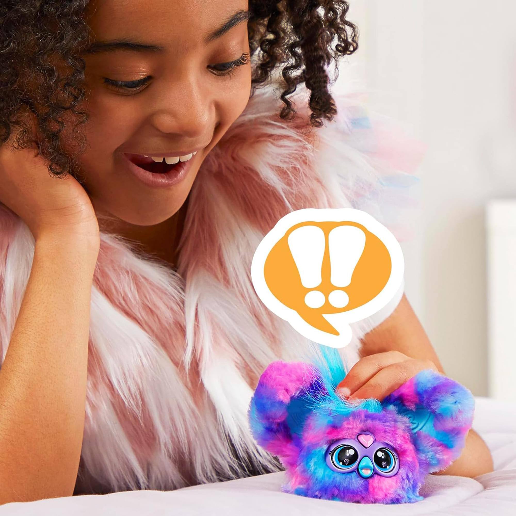 Alt View 2. Hasbro - Furby Furblets Electronic Plush | Luv-Lee - Multi.