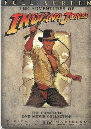 Front. The Adventures of Indiana Jones: The Complete DVD Movie Collection - DVD.