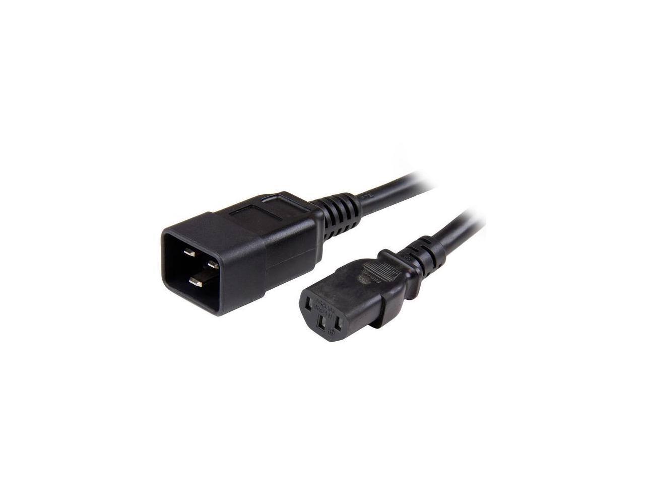 Alt View 6. StarTech.com - StarTech.com PXTC13C20146 6 ft. Computer power cord - C13 to C20, 14 AWG.