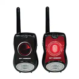 Lexibook - Spy Mission Walkie-Talkies up to 200m - Black
