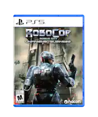 RoboCop Rogue City Unfinished Business is a PlayStation 5 game that is rated Mature 17+. It is developed by nacon.