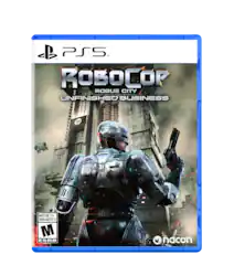 RoboCop: Rogue City - Unfinished Business - PlayStation 5 - Front_Zoom