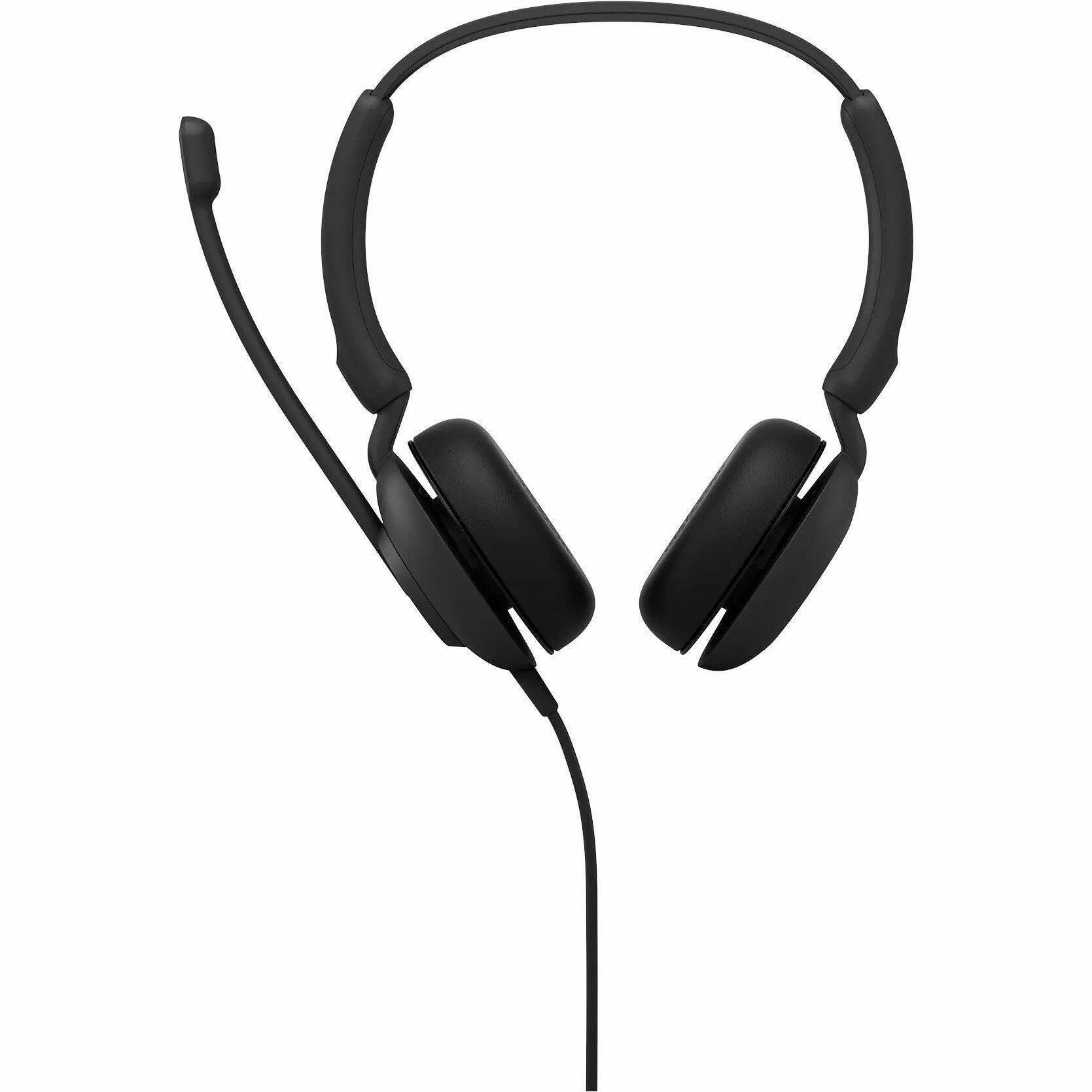 Alt View 2. Jabra - Jabra Evolve 10 Headset - Stereo - USB Type A - Wired - 20 Hz to 20 kHz - Over-the-head, On-ear - Binaural - Supra-aural - Black.