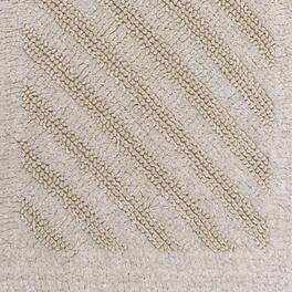 Knightsbridge - Shooting Star Reversible Bath Rug 20 x 30 - Ivory