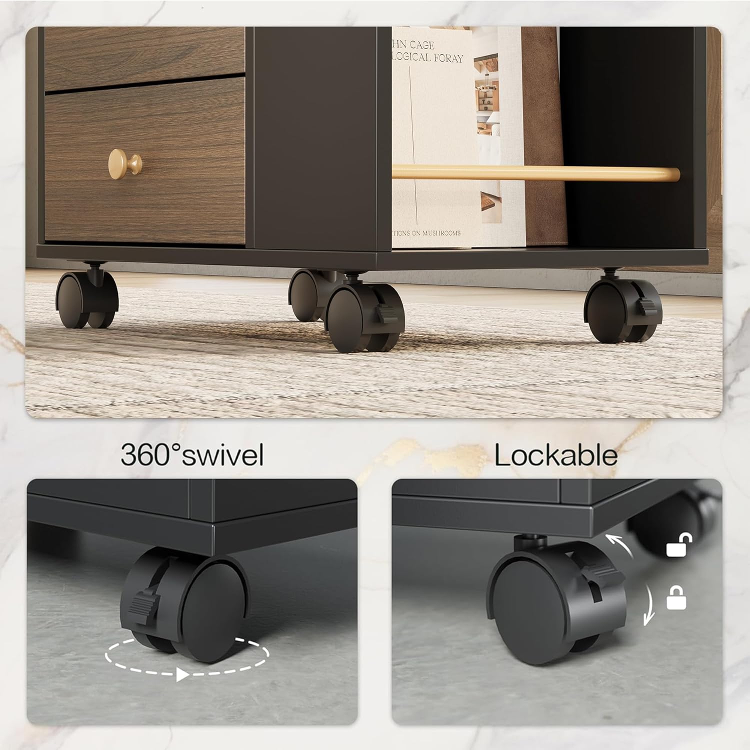 N CAGE LOGICAL FORAY TICNS 9 SE 360° swivel Lockable