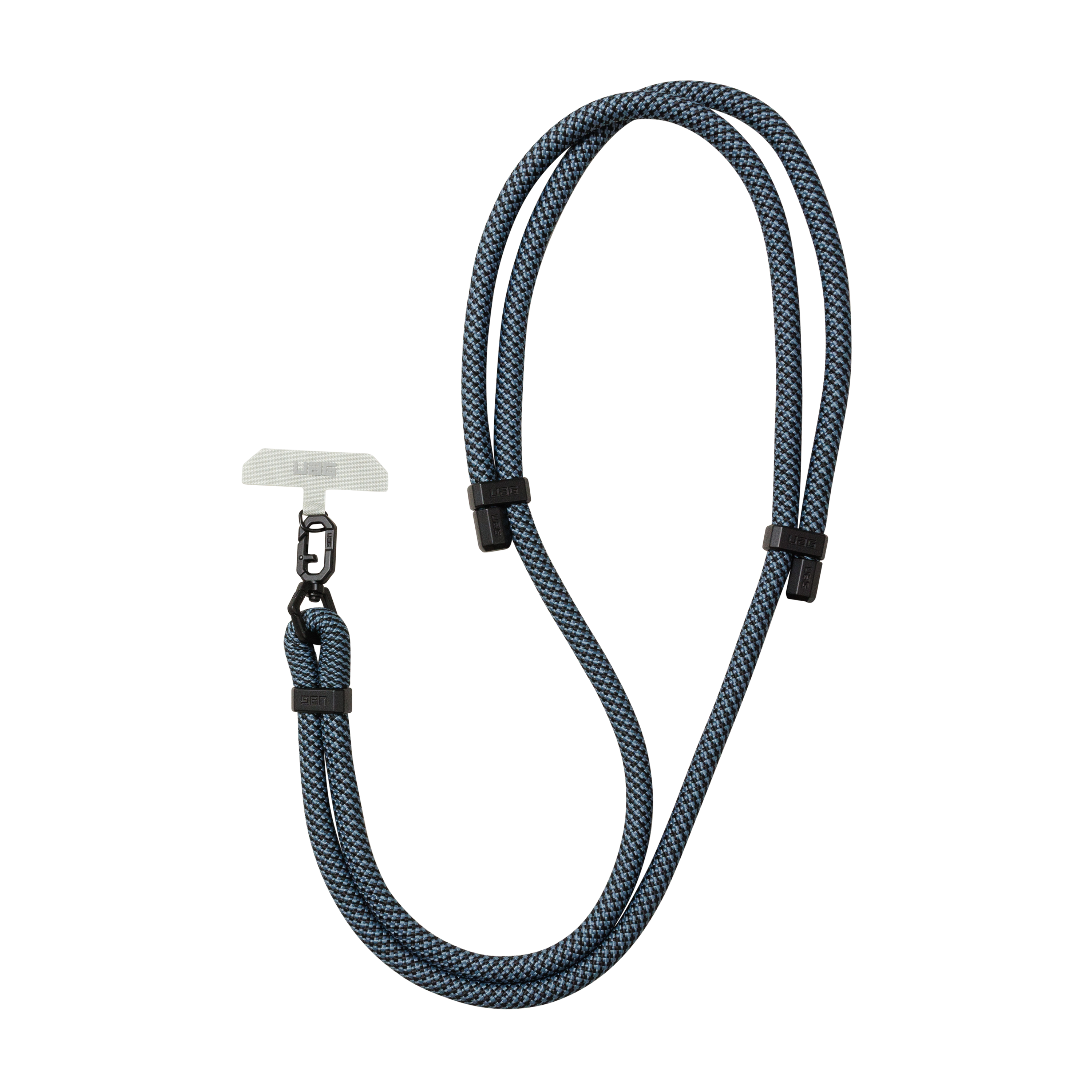 Angle. UAG - Crossbody Lanyard Civilian - Cloud Blue.