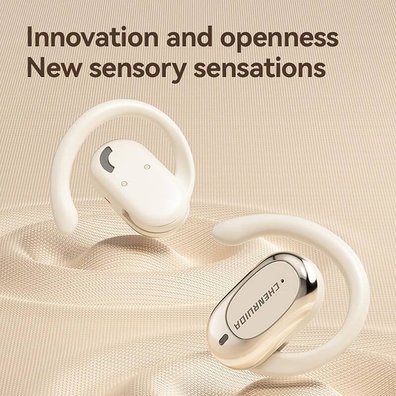 RISOKEYS Wireless Bluetooth Headphones Bone Conduction, Noise ...
