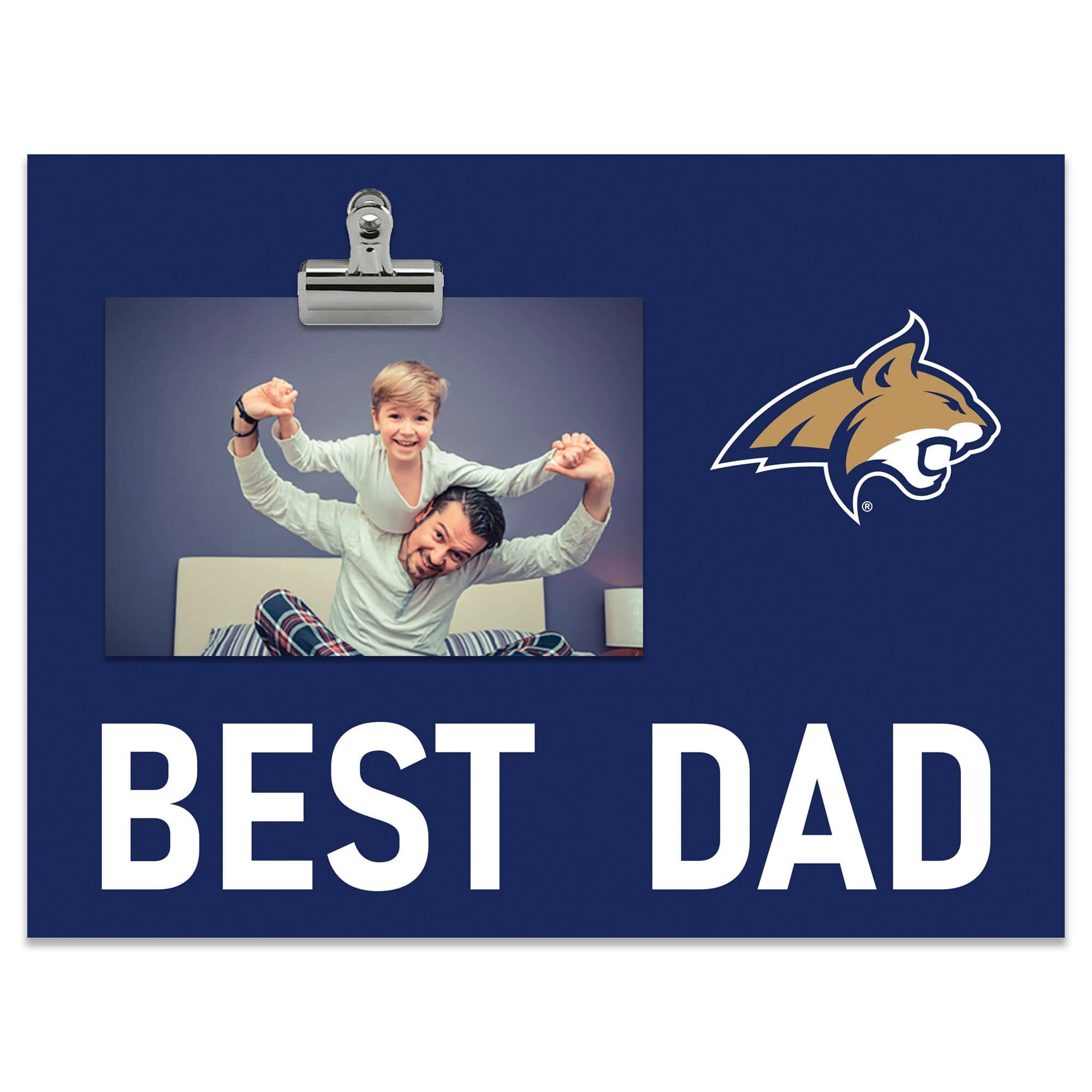 "Fan Creations - Montana State Bobcats 8"" x 10.5"" Briteline Best Dad Clip Frame - Multicolor" price history on PriceWatchPro