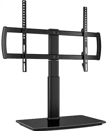 Front. Hanke - Universal Swivel Tv Stand base Table Top Stand 32 To Tvs 80 Degree 4 Level Height Adjustable Heavy Duty Tem... - 32"-65" SWIVEL TV STAND.