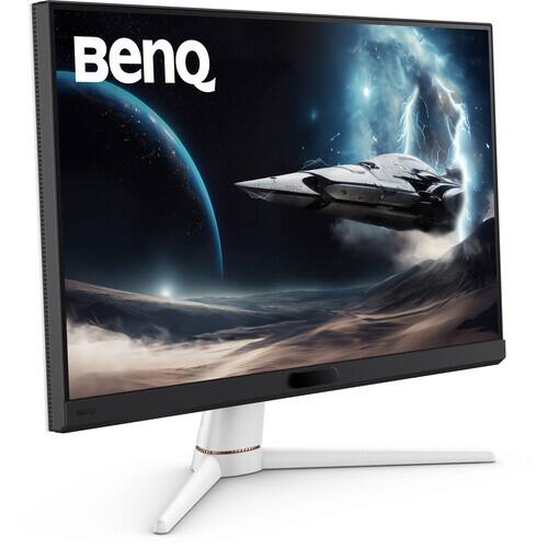 Alt View 1. BenQ - MOBIUZ EX271 27" FHD 180Hz Gaming Monitor 1ms 1000:1 FreeSync HDMI & DisplayPort Integrated USB Hub, KVM & Speakers - White.