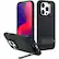 Alt View 12. SaharaCase - AirShield Boost Kickstand Series Case for Apple iPhone 14 Pro - Black.