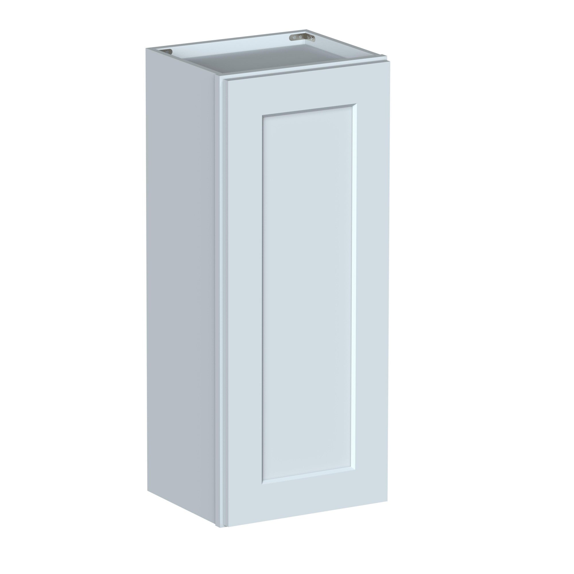 Alt View 1. Boyel Living - 15in.W x12in.D x36in.H Dove Gray WALL CABINET Fully assembled Cabinet With One HDF Door - Gray.