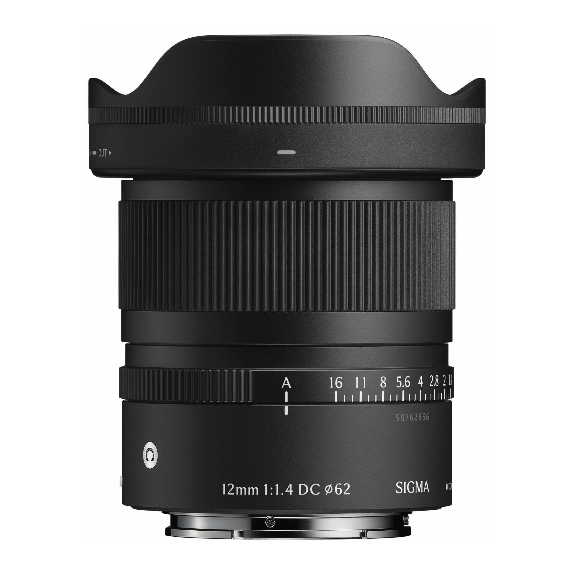 Sigma - 12mm F1.4 DC Contemporary Lens (Canon RF) - Black