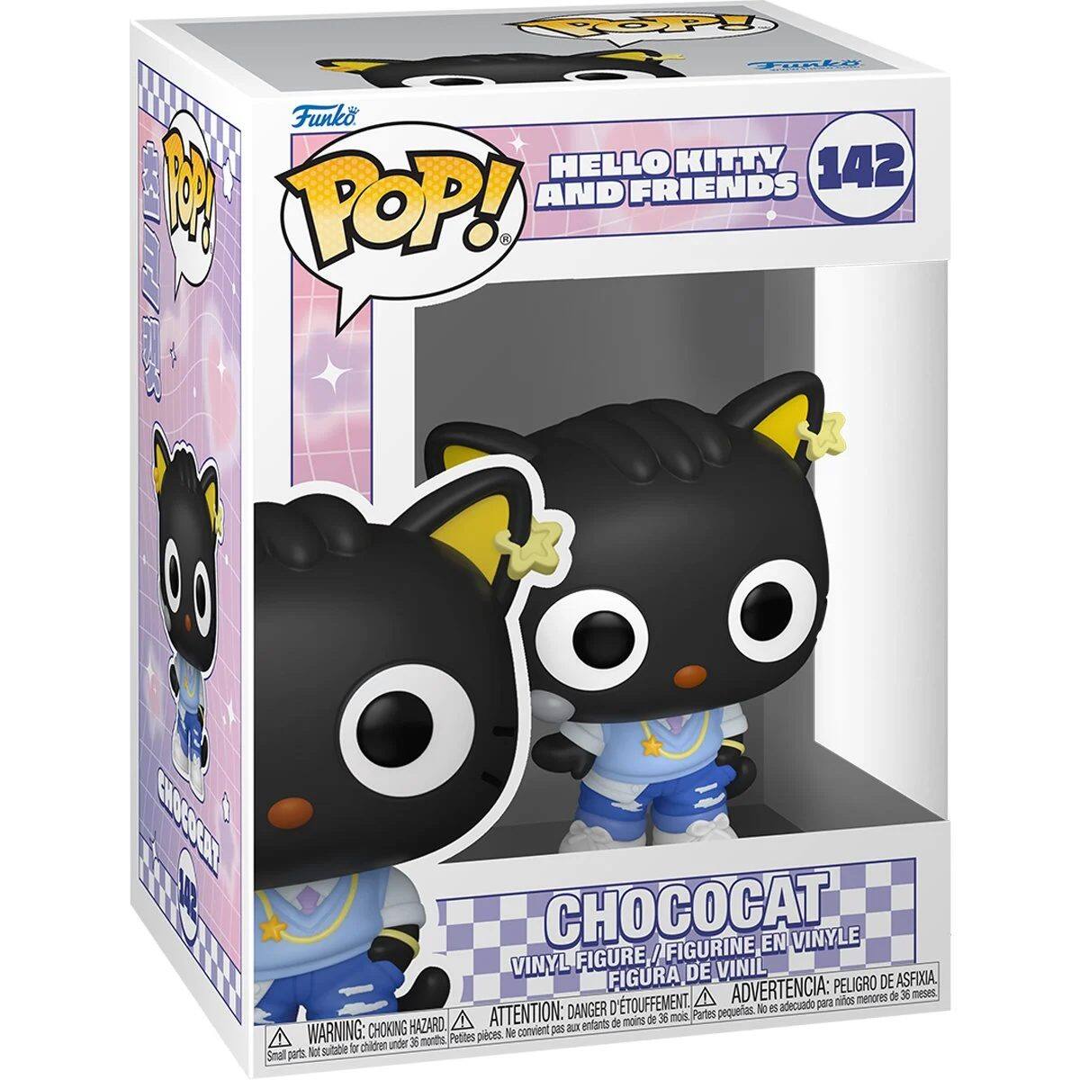 ROPPY Funko HELLO KITTY 142 1 POP! AND FRIENDS EOGOEAT FE CHOCOCAT FIGURINE EN VINYLE VINYL FIGURE / FIGURA DE VINIL DEASFIXIA ADVERTENCIA: PELIGRO meses A nitos menores de 30 ATTENTION: DANGER D D'TOUFFEMENT Partes pequeas NO a adecuado para A de menos de 36 mos CHOKING HAZARD. convient pes ax entants WARNING: under 3 months Pettes pieces. Ne Not sutable fr chicren Smal parts

---

HELLO KITTY AND FRIENDS

---

CHOCOCAT

---

VINYL FIGURE / FIGURINE EN VINYLE / FIGURA DE VINIL

---

WARNING: CHOKING HAZARD ATTENTION: DANGER DE TOUFFEMENT ADVERTENCIA: PELIGRO DE ASFIXIA

---

Small parts. Not suitable for children under 36 months. Petites pièces. Ne convient pas aux enfants de moins de 36 mois.