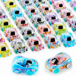 Joyfy - 50 Pcs Mini Pull Back Cars Bulk Toy Cars Party Favors for Kids Play Vehicles Prizes for Classroom Goodie Birthday Gifts