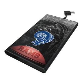 Keyscaper - Los Angeles Rams 5000mAh Flat Powerbank - Black