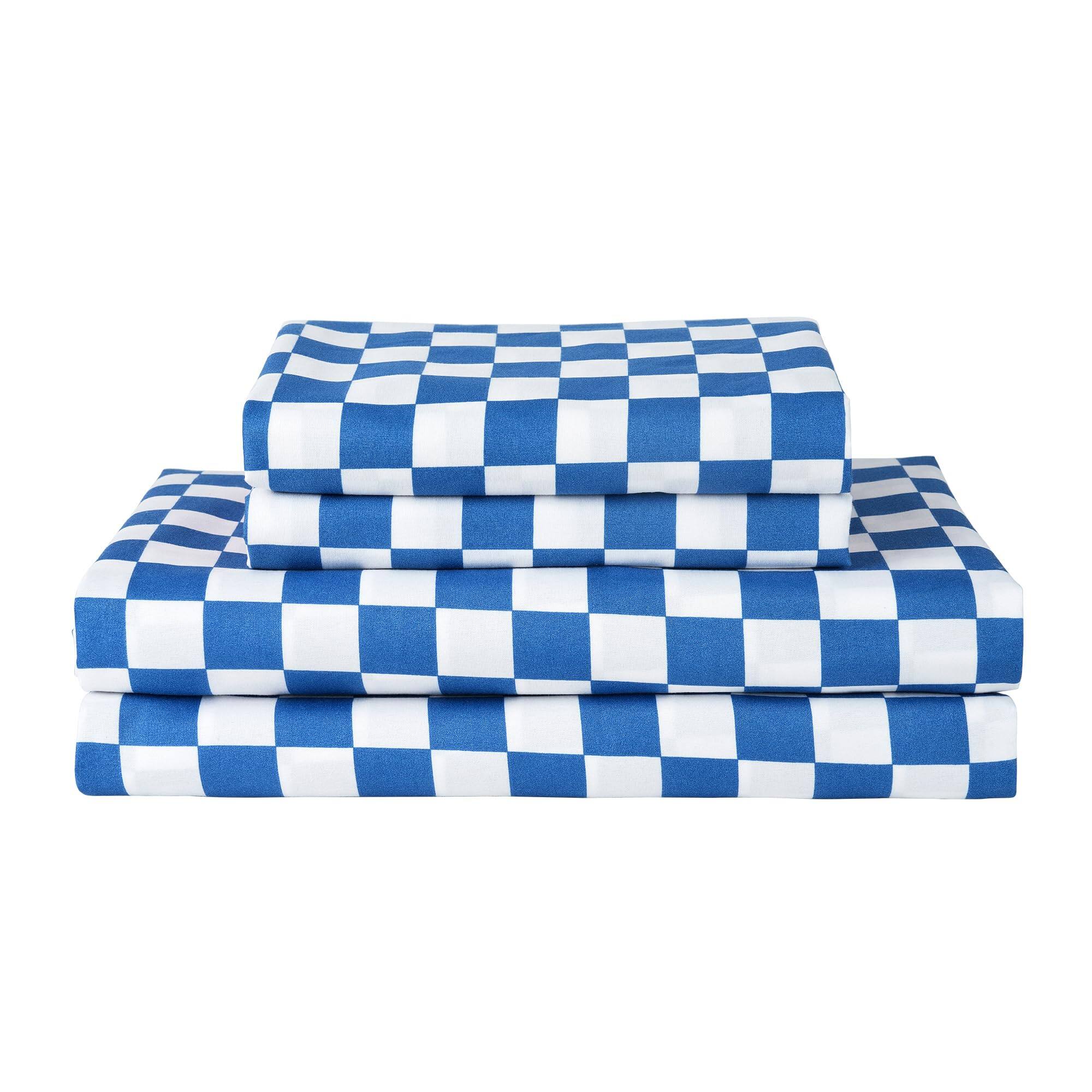 Plaid Blue&white-Queen