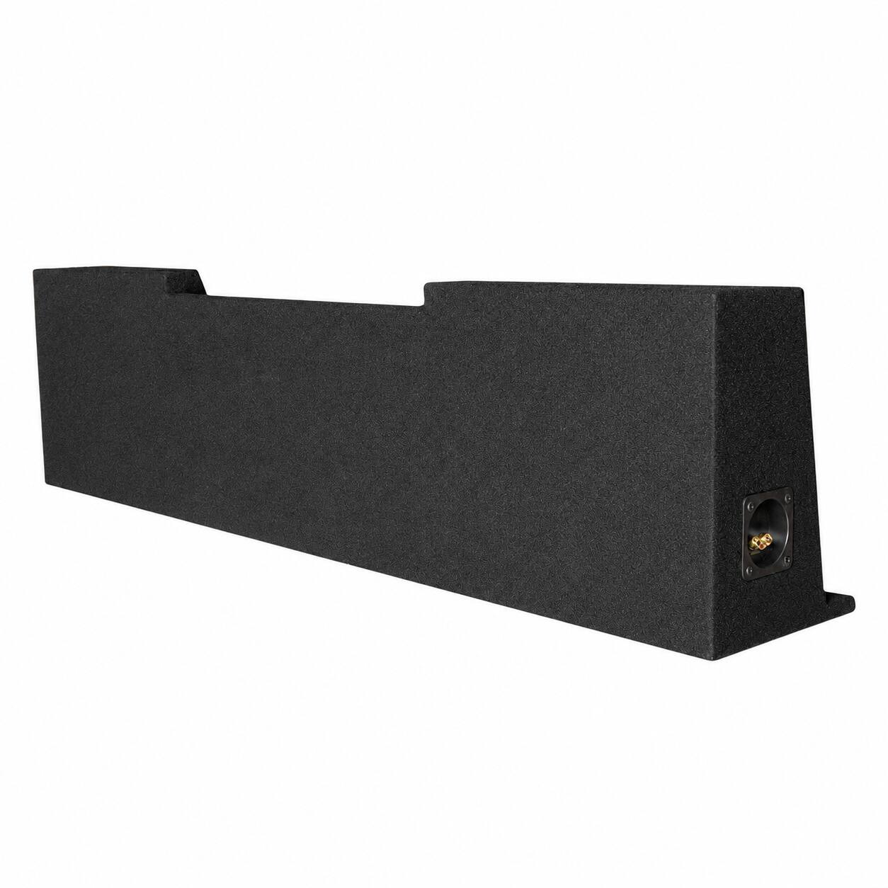 Alt View 3. SoundBox - SoundBox LCE-GC005/12D, Chevy Silverado / GMC Sierra Extended Cab Dual 12 Subwoofer Enclosure, 2008-2013.