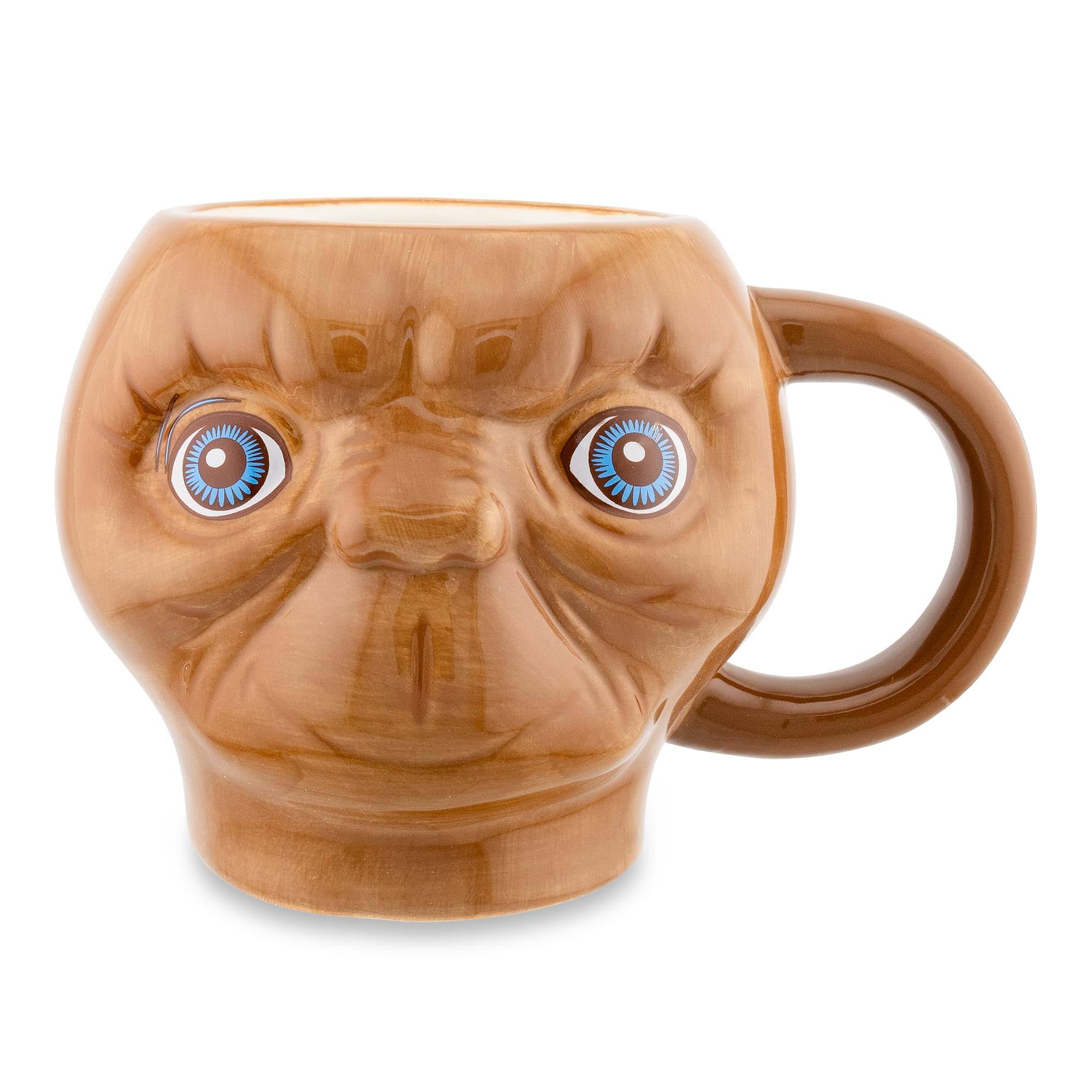Silver Buffalo - E.T. The Extra-Terrestrial Face 3D Sculpted Ceramic Mug | Holds 20 Ounces - Brown price history on PriceWatchPro