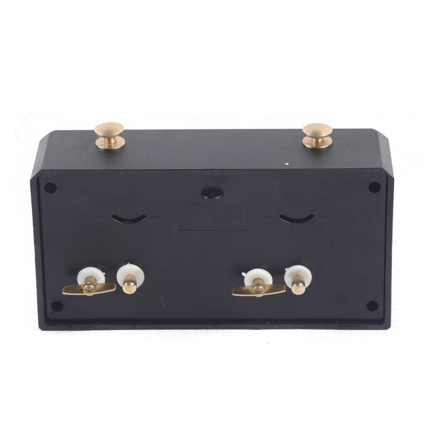 Back. Stock Preferred - Mechanical Analog Chess Clock Timer - Black.