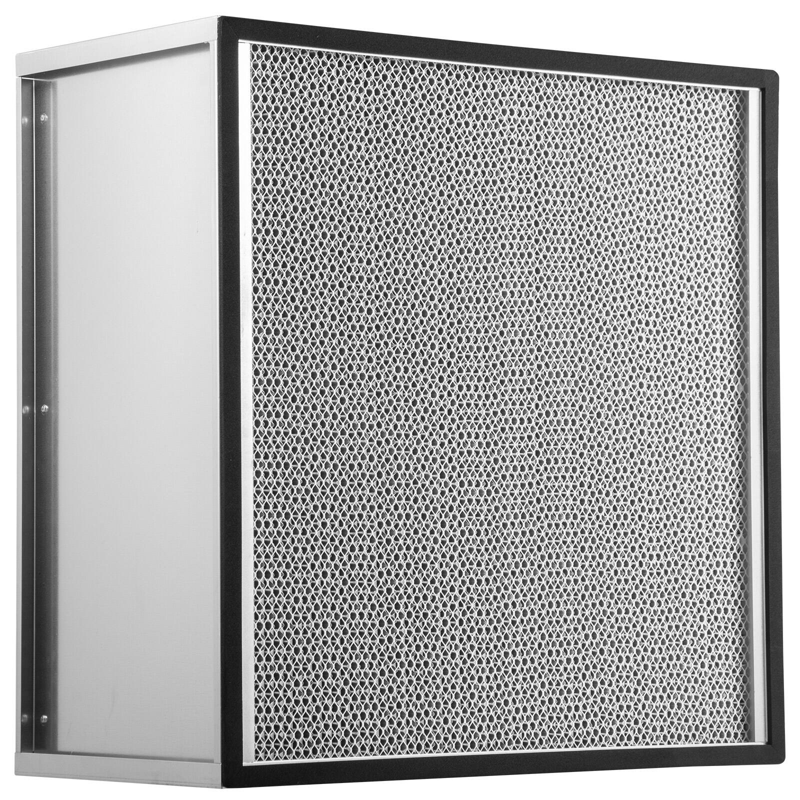 Alt View 5. VEVOR - HEPA Replacement Filter, 24''x24''x11.5'' AC Filter, True HEPA Pleated Air Filter, Air Filter Replacement - White.