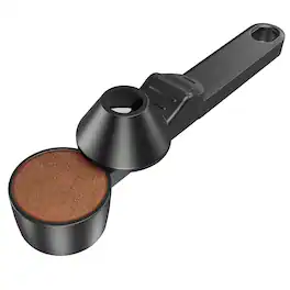Giantpower - Coffee Scoop & Funnel for Reusable K Cup Refillable Coffee Pods - 2 Tablespoon - Black