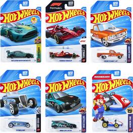 Mattel - Hot Wheels Basic 1:64 Car 72-Piece F Assortment - COLLECTIBLES - Multicolor