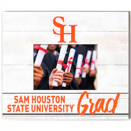 Jardine - Sam Houston State Bearkats 13.5" x 11.5" Grad Frame - White