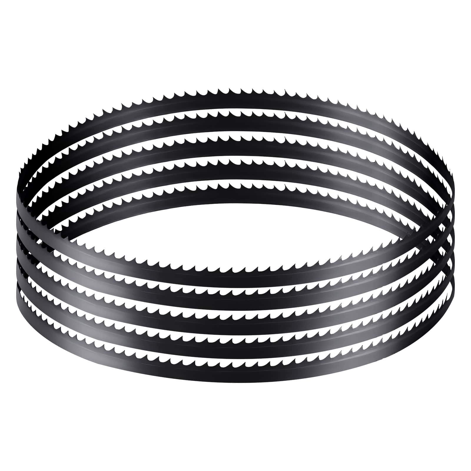 VEVOR - Bandsaw Blade, 60 Inch Length, 6 TPI Band Saw Blade with 15 HRC Hardened Sharp Teeth, SK5 High-Strength Carbon Steel - Black